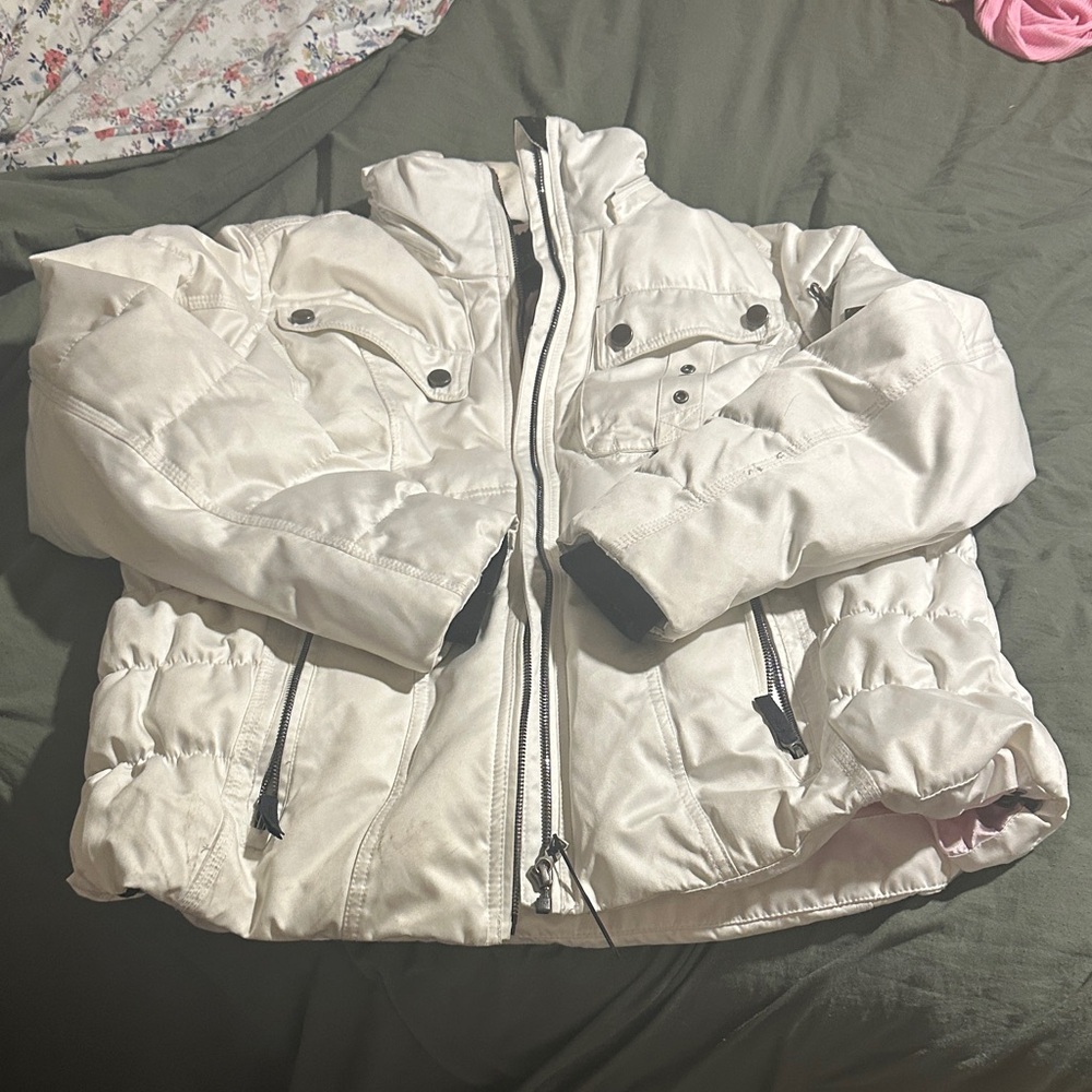 Obermeyer Women's Cream Puffer Jacket